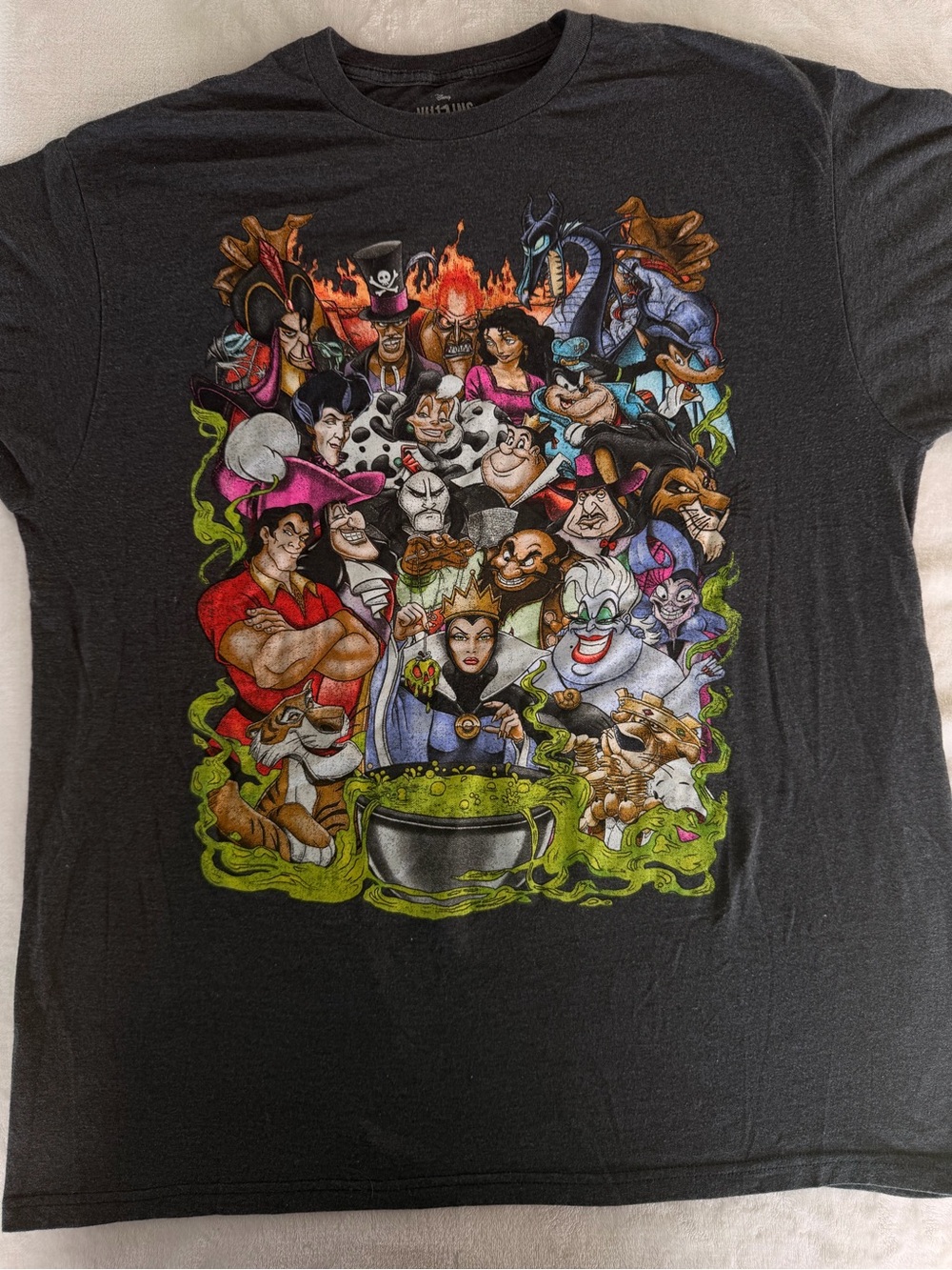 Disney Villains Logo Tee - Black